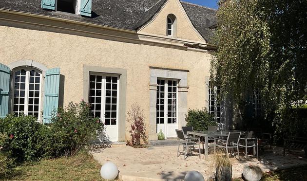 Chambre D'Hote 1787 : Les Terrasses Des Pyrenees Laloubere Exteriör bild