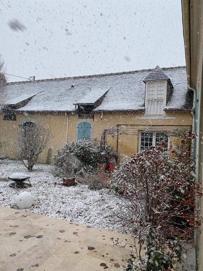 Chambre D'Hote 1787 : Les Terrasses Des Pyrenees Laloubere Exteriör bild